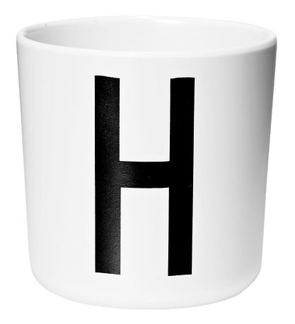 Design Letters Becher - Weiß m. H