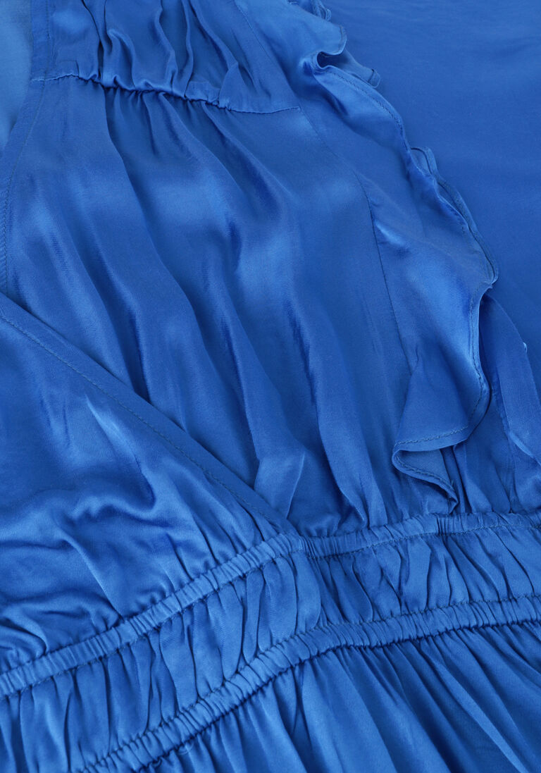 SUNCOO blauwe suncoo maxi jurk candy