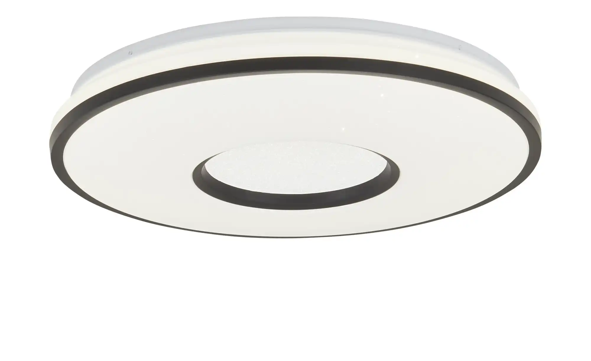 KHG LED-Deckenleuchte, schwarz mit Fernbedienung
