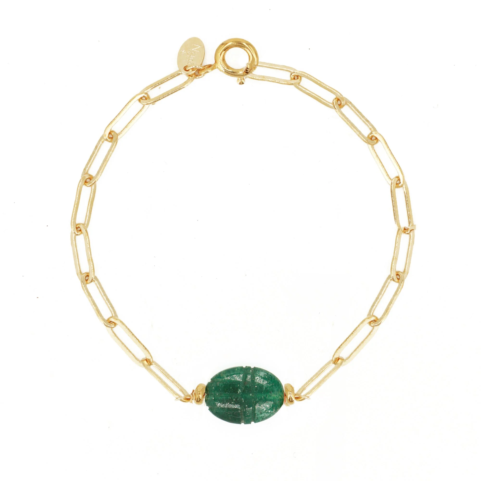 SCARABEE - Bracelet scarabée | Vert