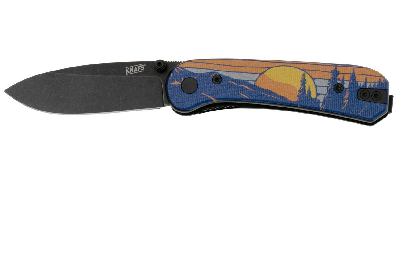 KNAFS Lander 1, KNAFS-00371, Black D2, Timberline G10 zakmes