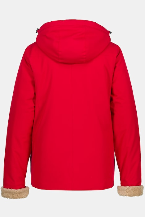 HYPRAR Funktionsjacke, wasserabweisend, Webpelz