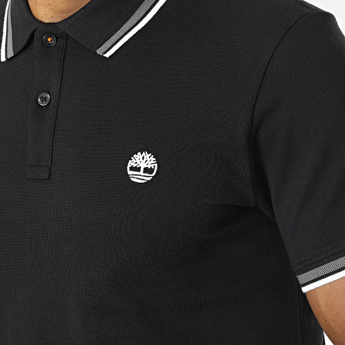 Polo A Manches Courtes Millers River A26MS Noir