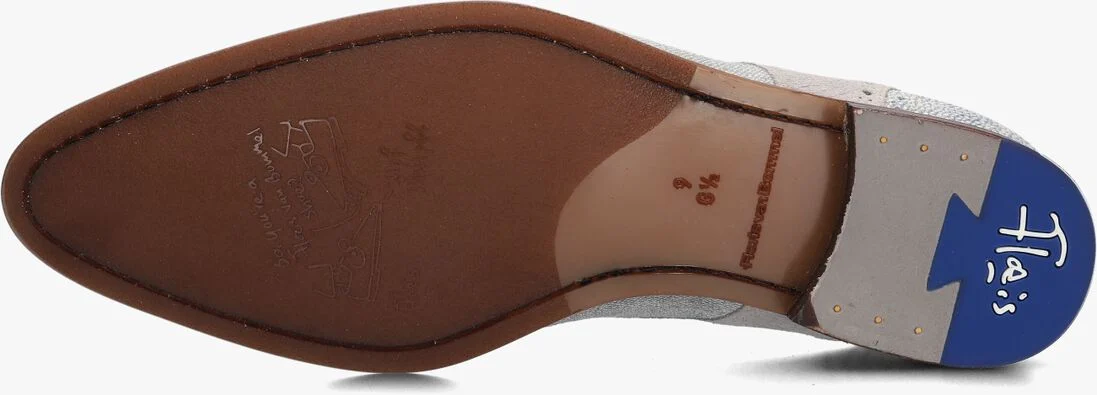 FLORIS VAN BOMMEL grijze floris van bommel nette schoenen sfm-30361