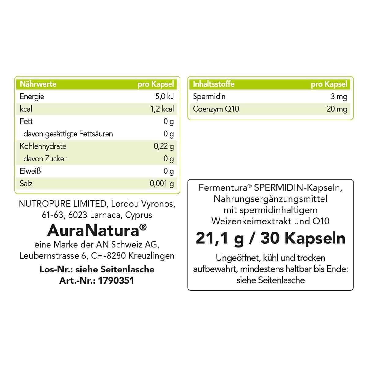Fermentura® Spermidin