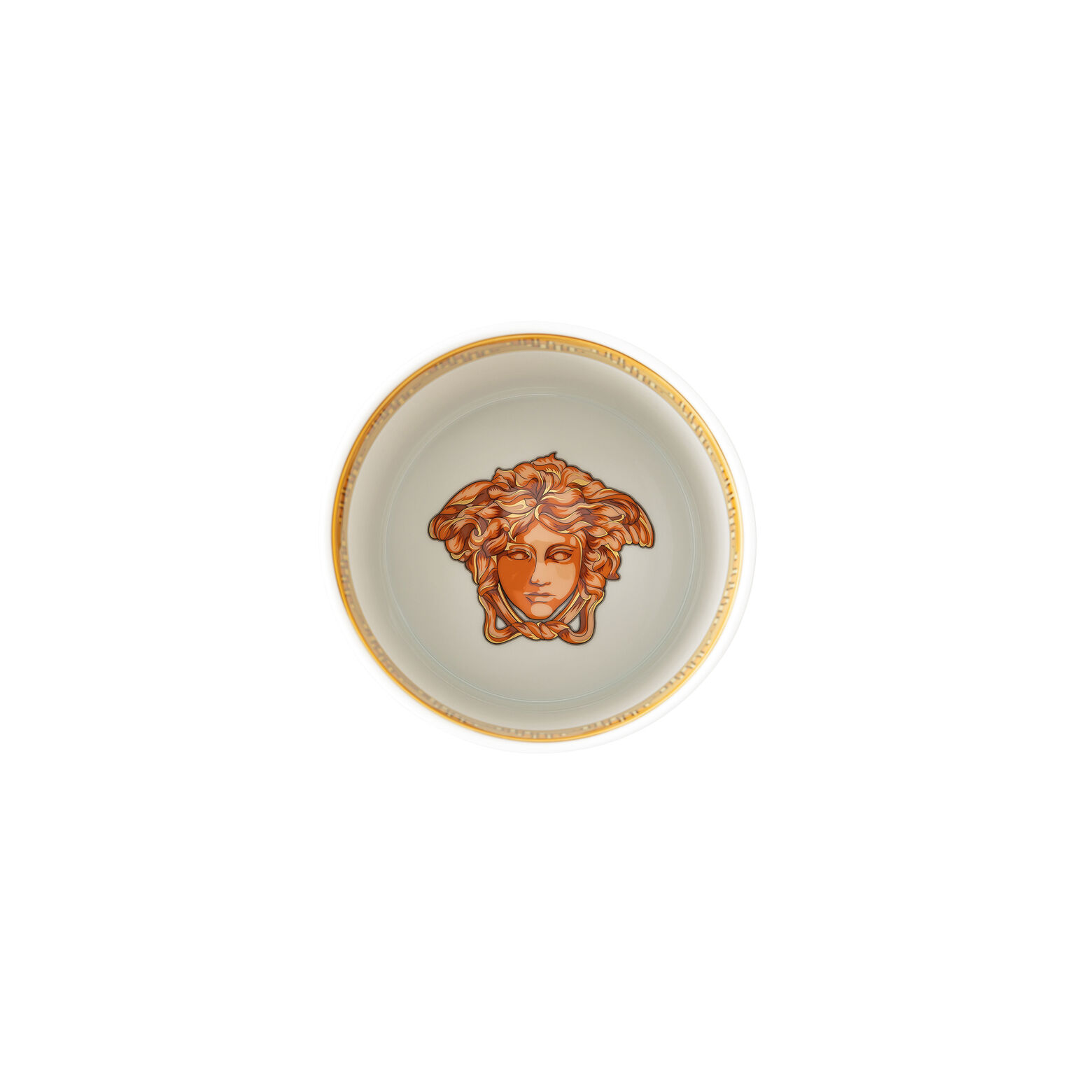 Medusa Amplified Orange Coin Vase 18 cm