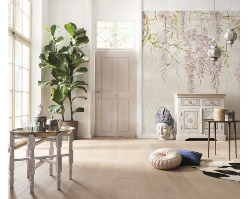 Vliesbehang R4-050 Blauweregen 4-delige set 400 x 280 cm