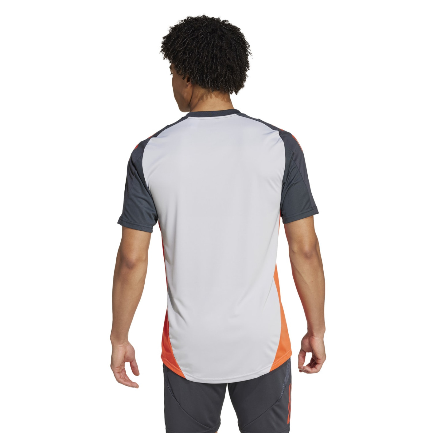 Adidas Benfica Trainingsshirt 2024-2025 Lichtgrijs Donkergrijs