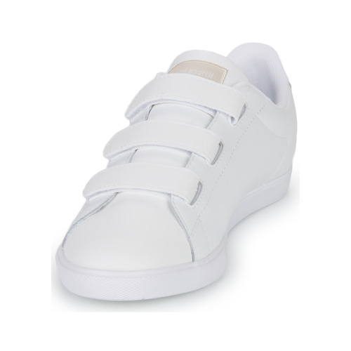 Le Coq Sportif - ELSA VELCROS - Blanc / Beige