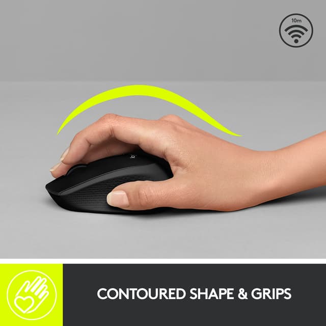 Logitech M280 trådløs mus (sort)