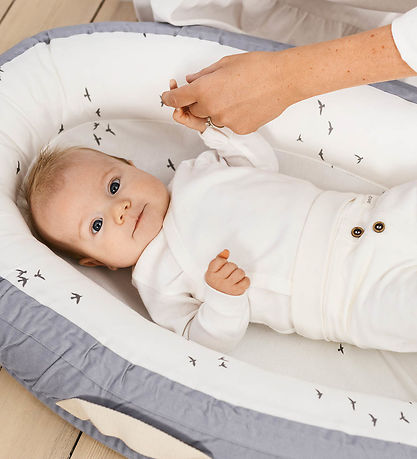 Voksi Babynest Premium - Grey Flying