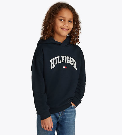 Tommy Hilfiger Kapuzenpullover - Varsity - Dark Nacht Navy