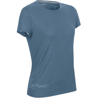 LaMunt Alexandra Logo T-Shirt Antic Blue Damen