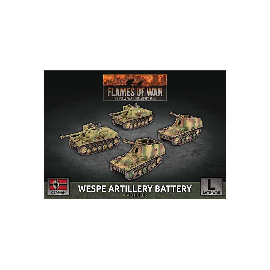 Flames of War - Wespe Artillery Battery