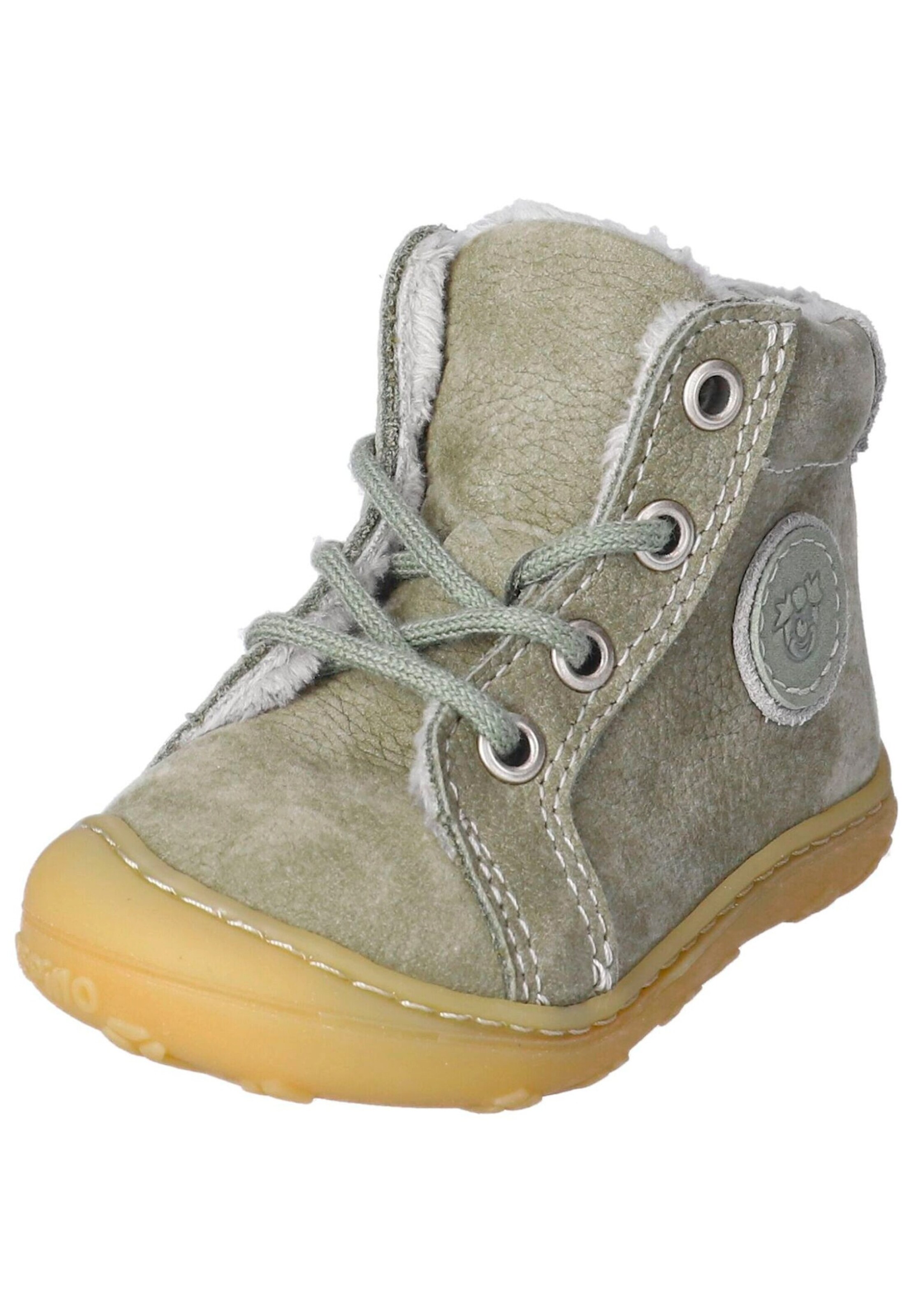 PEPINO Stiefelette Grün/Grau