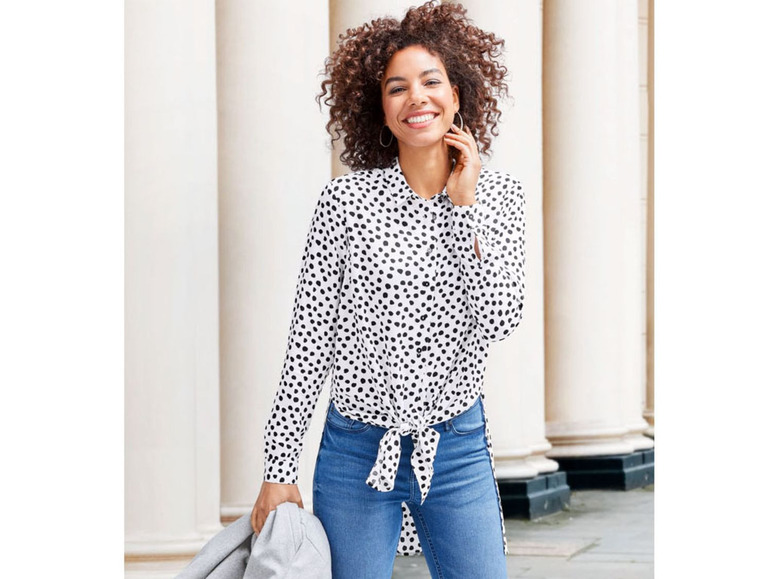 Lange damesblouse