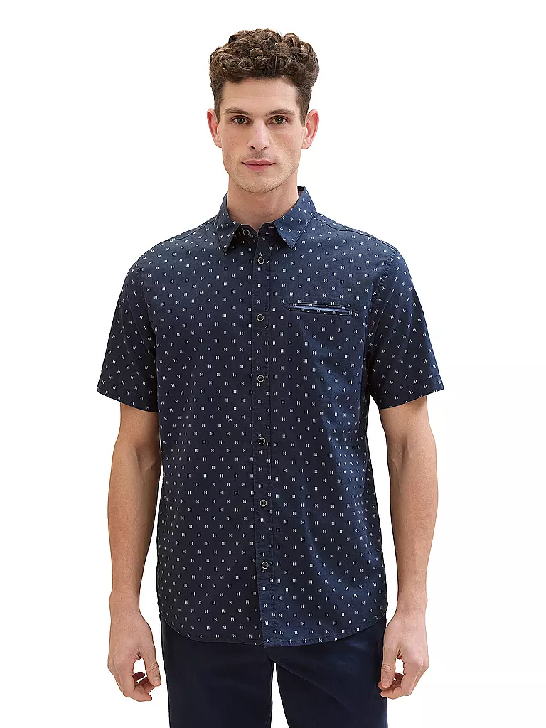 TOM TAILOR Hemd dunkelblau
