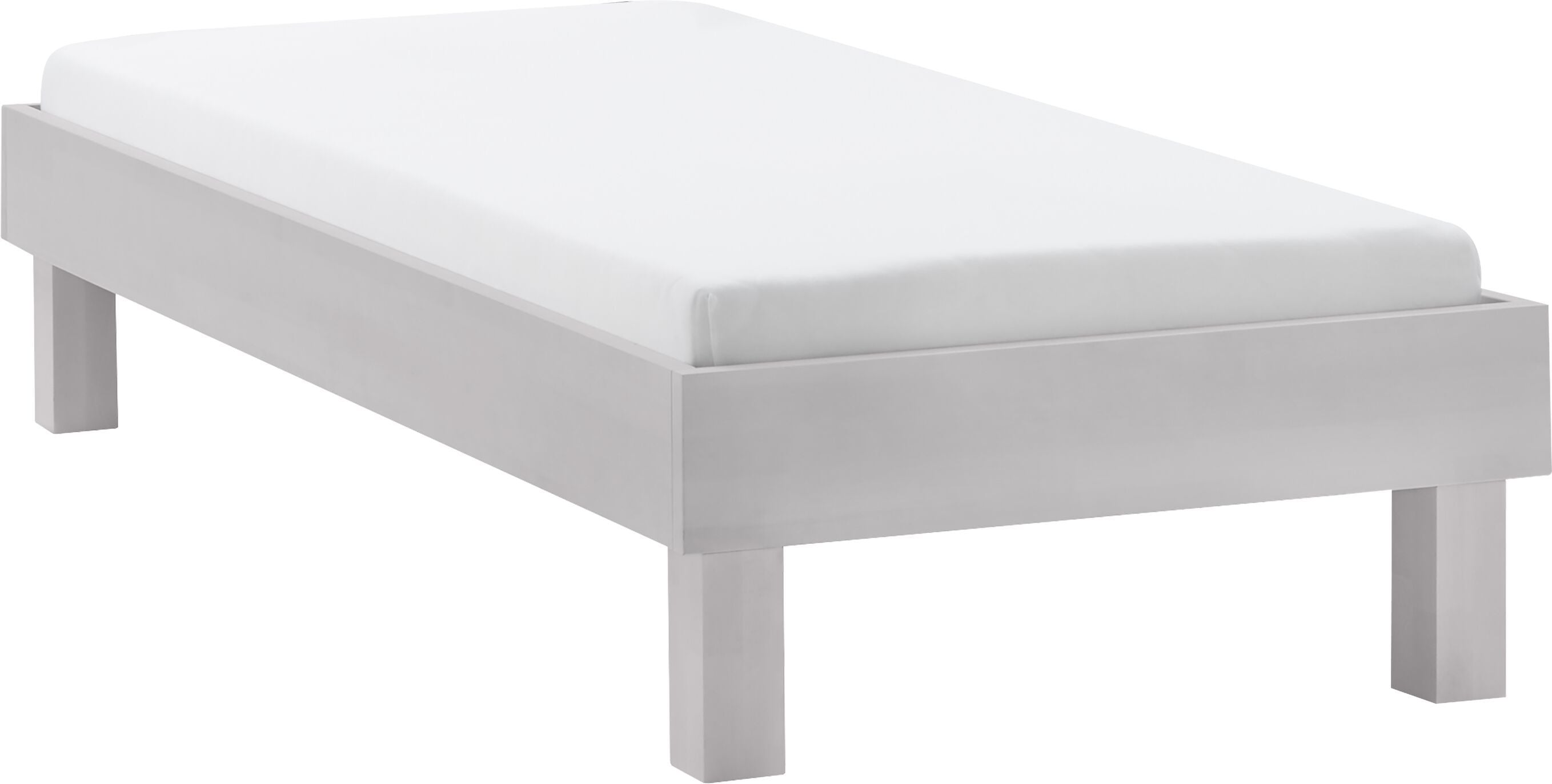 CARA Bett - Buche weiss / B: 90.0 cm x T: 200.0 cm