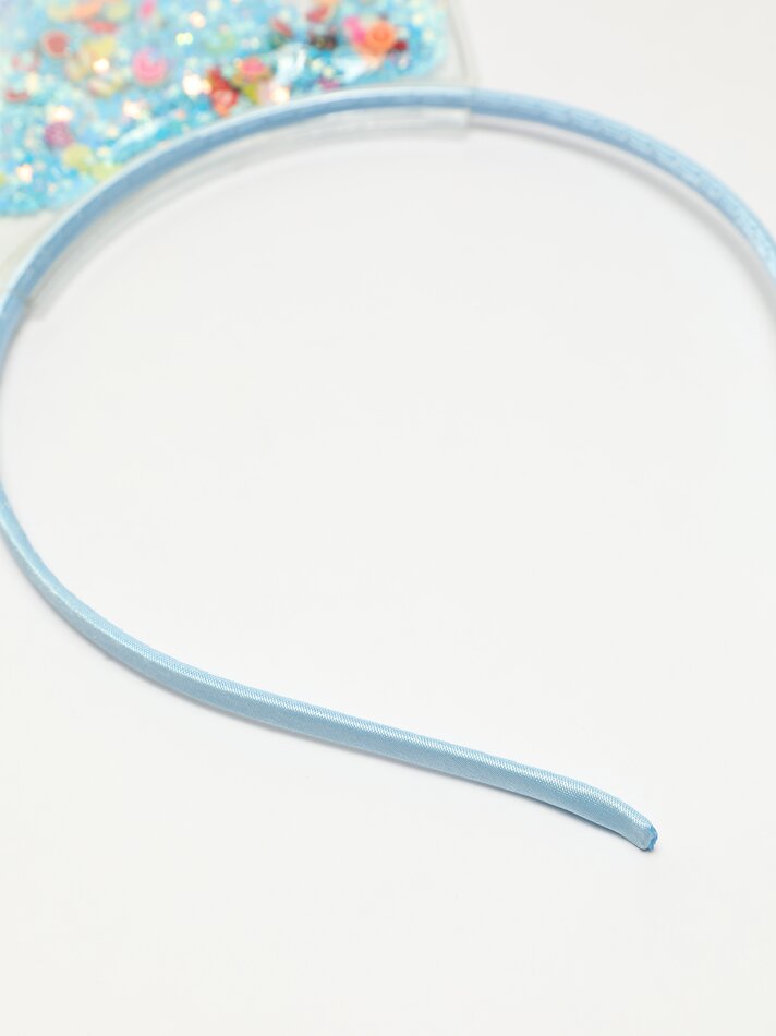 Tiara acolchoada em formato de coroa - Vários modelos