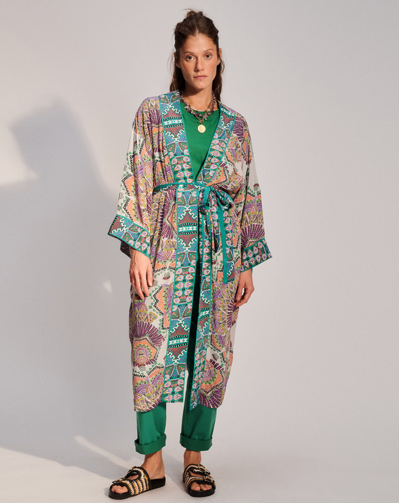 Stella Forest Veste kimono Solal verte