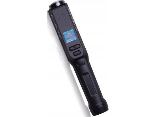 Alcolife alkometer Alcolife F8 Svart politi elektrokjemisk alkometer Munnstykke/munnløs