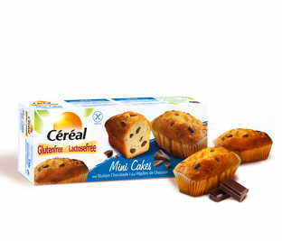 Cereal Mini Cakes Met Stukjes Chocolade 230GR