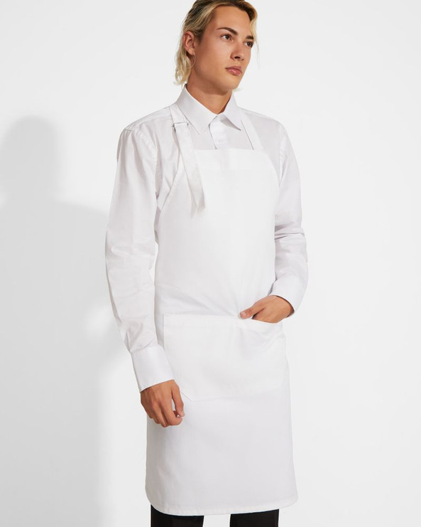 Roly DE9139 - BOST Tablier long en sergé de polyester et coton recyclés