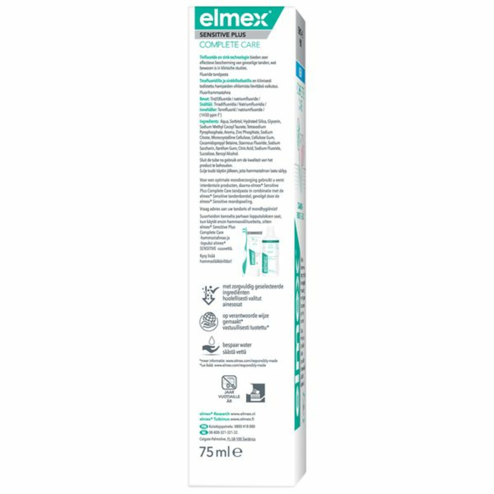 Elmex Tandpasta Sensitive Plus75 ml
