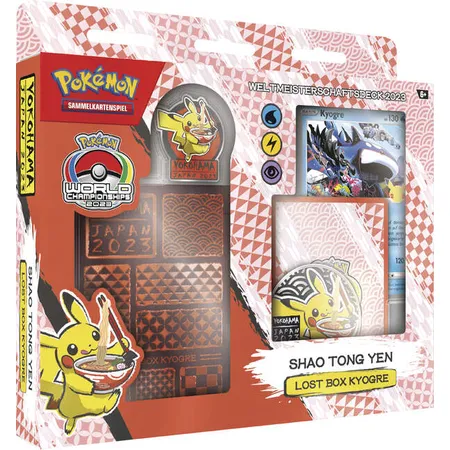 Pokemon Weltmeisterschaftsdeck 2023, 1 Stück, 4-fach sortiert