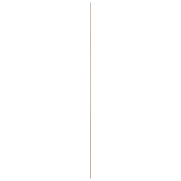 Lat kwartrond grenen 11x11 mm lengte 270 cm