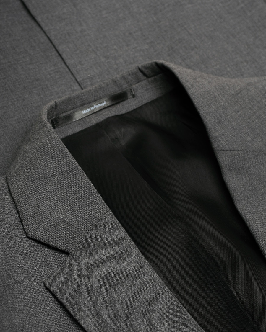 Filippa K Tom Cool Wool Jacket Grey Melange 46