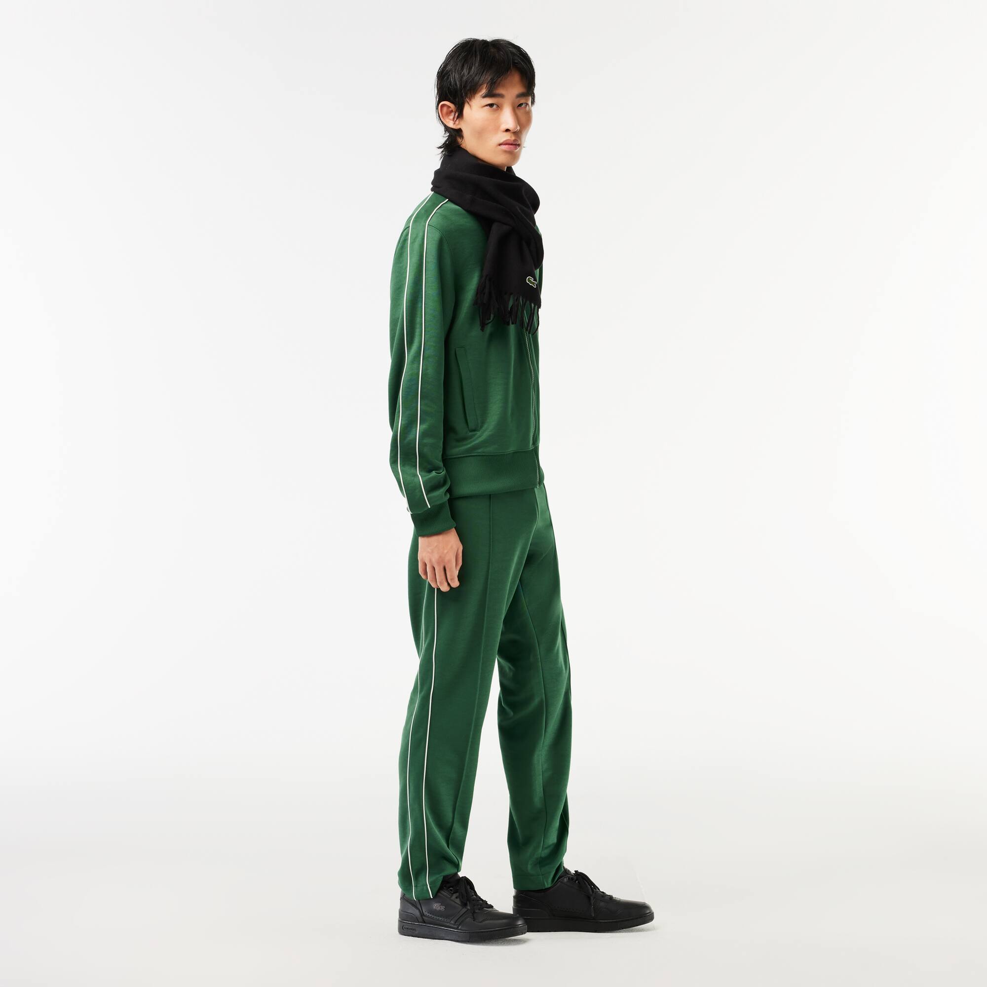 Sneakers T-Clip homme en cuir Sneakers - Noir - Lacoste - Homme