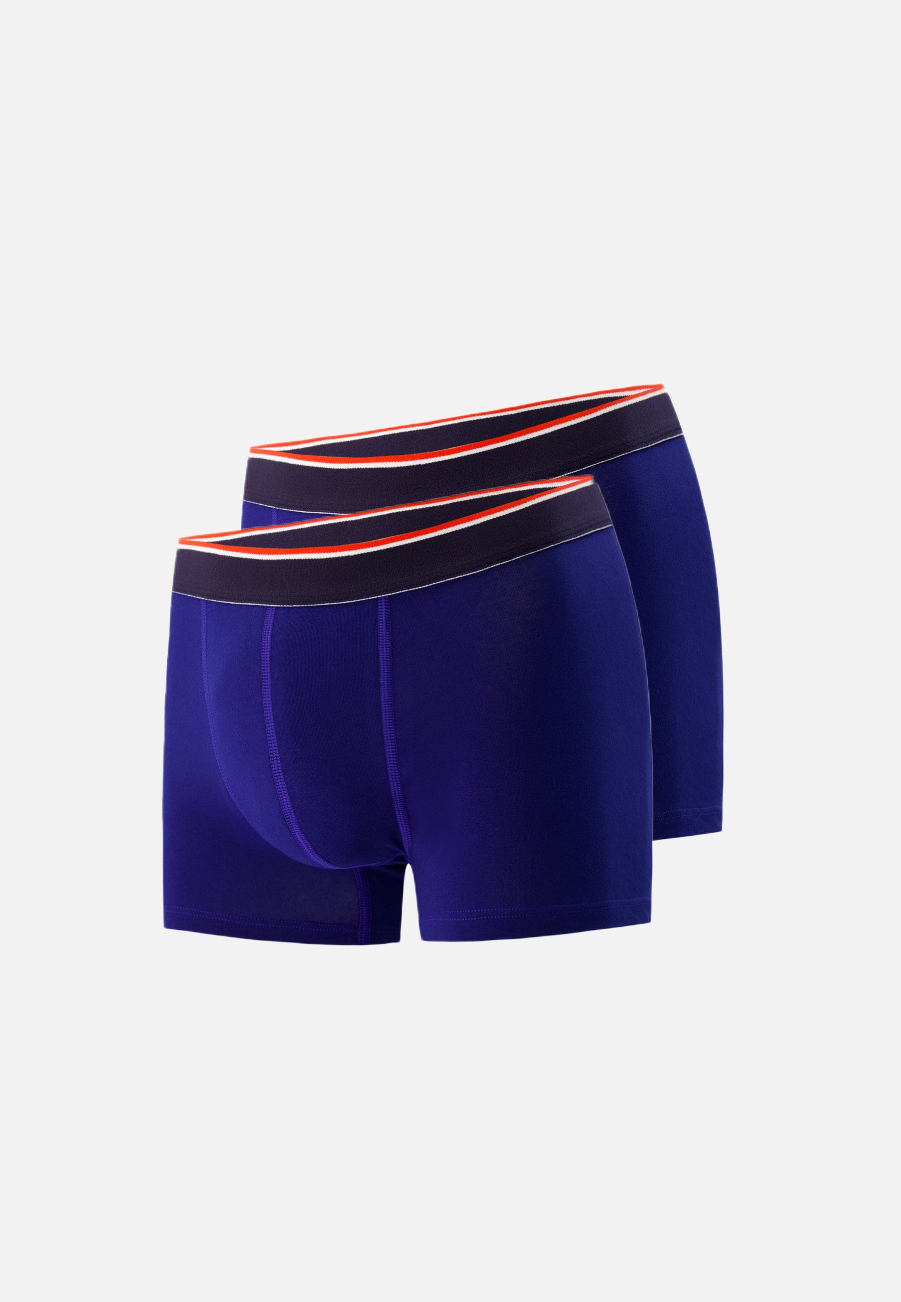 Duo de boxers en coton-Pack Duo Boxer Marius Indigo