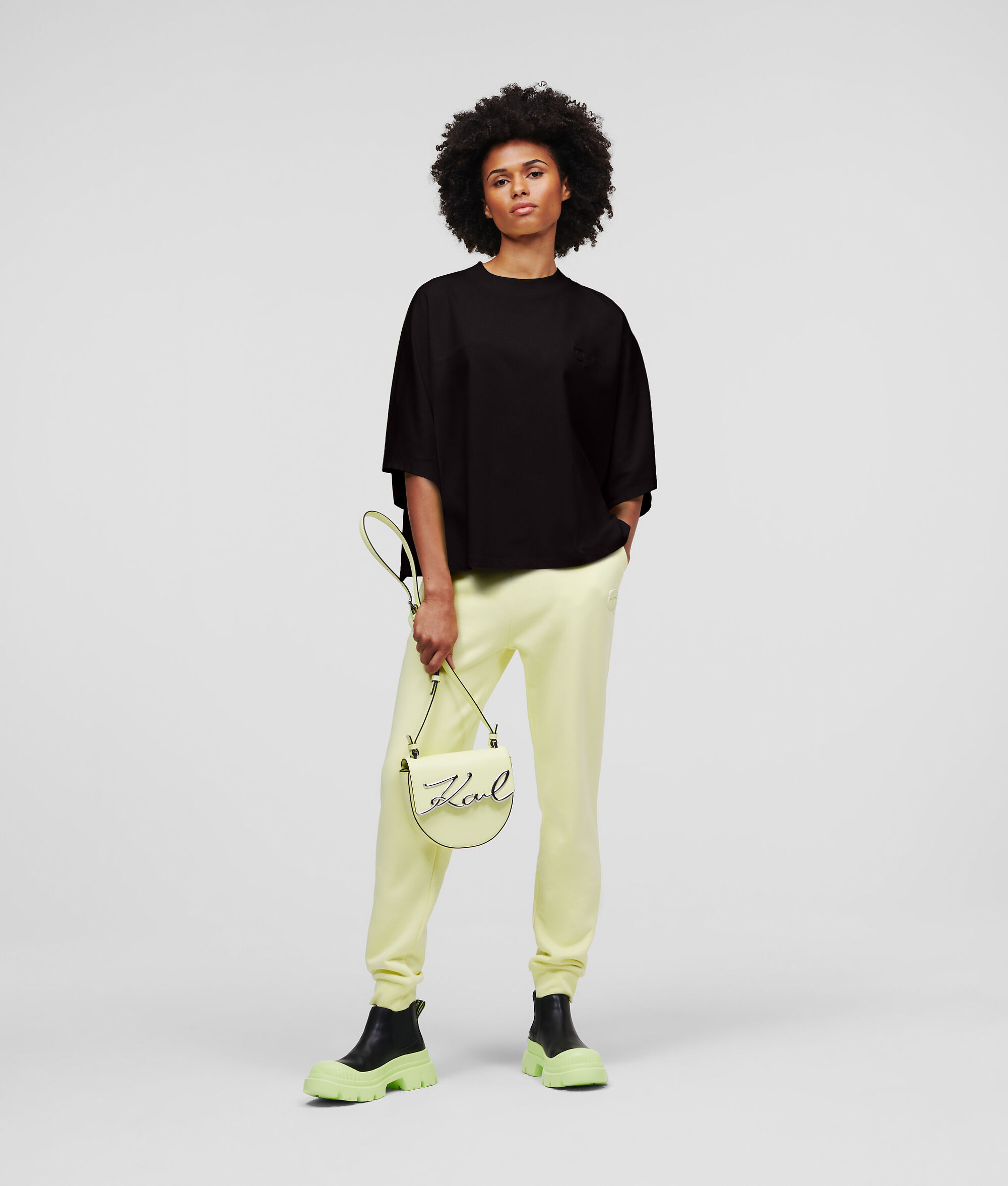 T-SHIRT BOXY KARL IKONIK