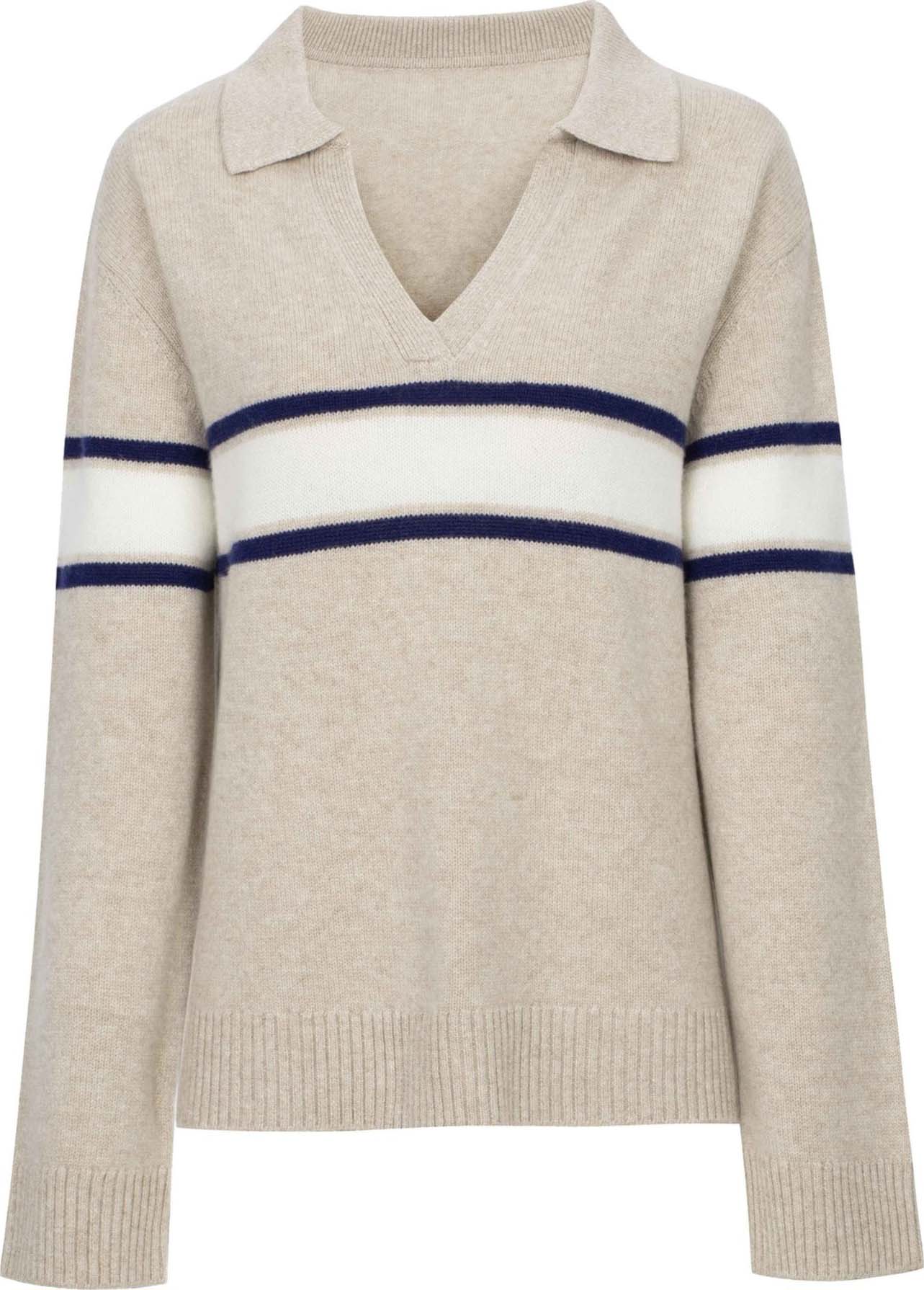 Løvstakken Strikket Genser Dame Beige