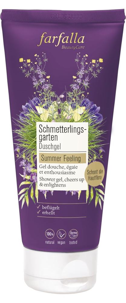Farfalla Duschgel Gel Schmetterlingsgarten 200 ml