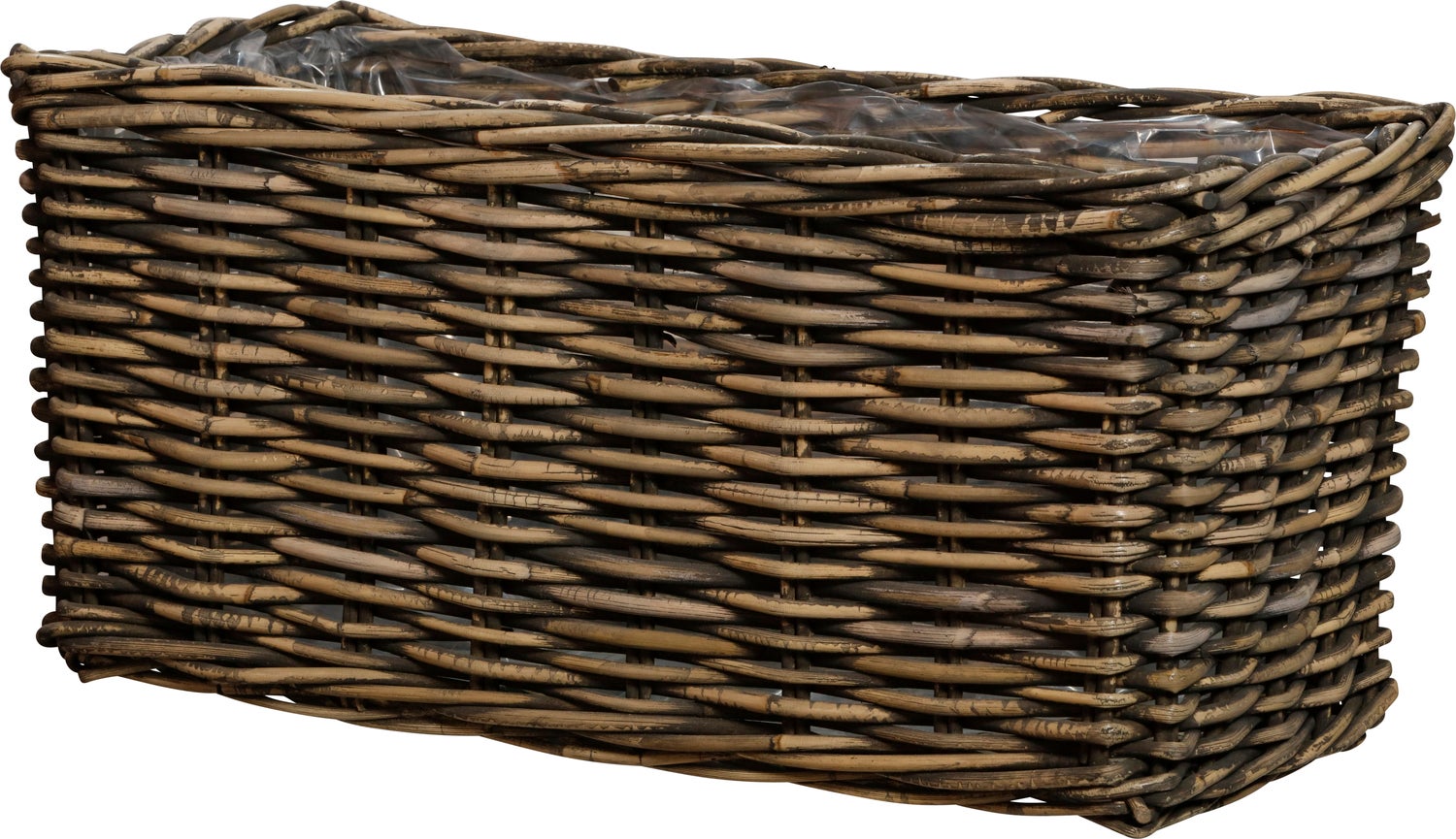 Plantenmand zwart 60 x 30 x 30 cm