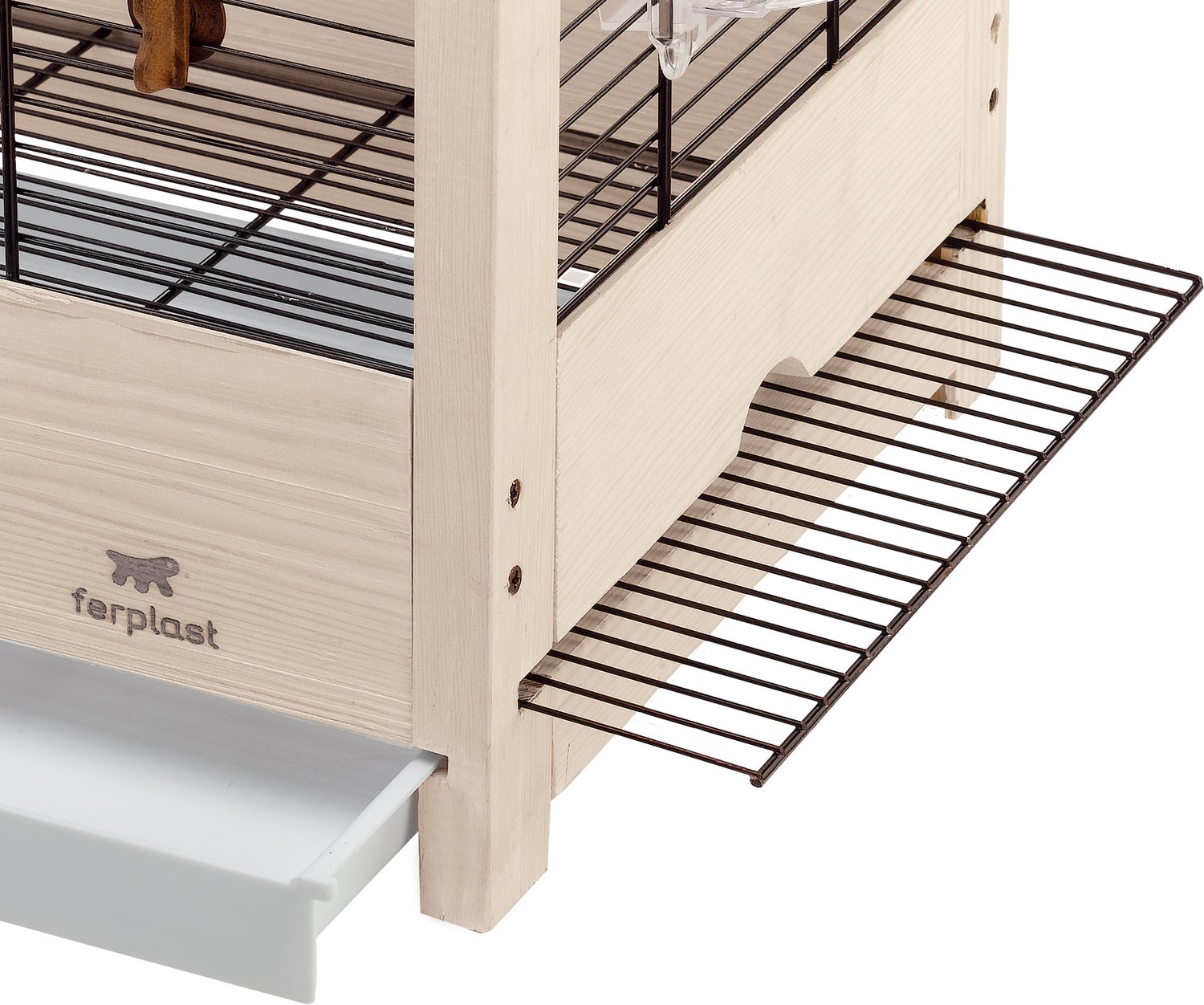 Ferplast vogelkooi Giulietta 4 naturel 57 x 30 x 50 cm