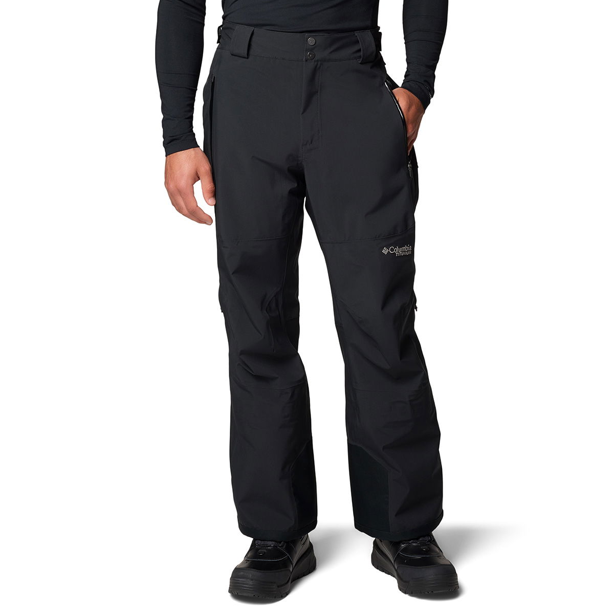 Columbia Platinum Peak II 3-lags skibukser, herre (Black)