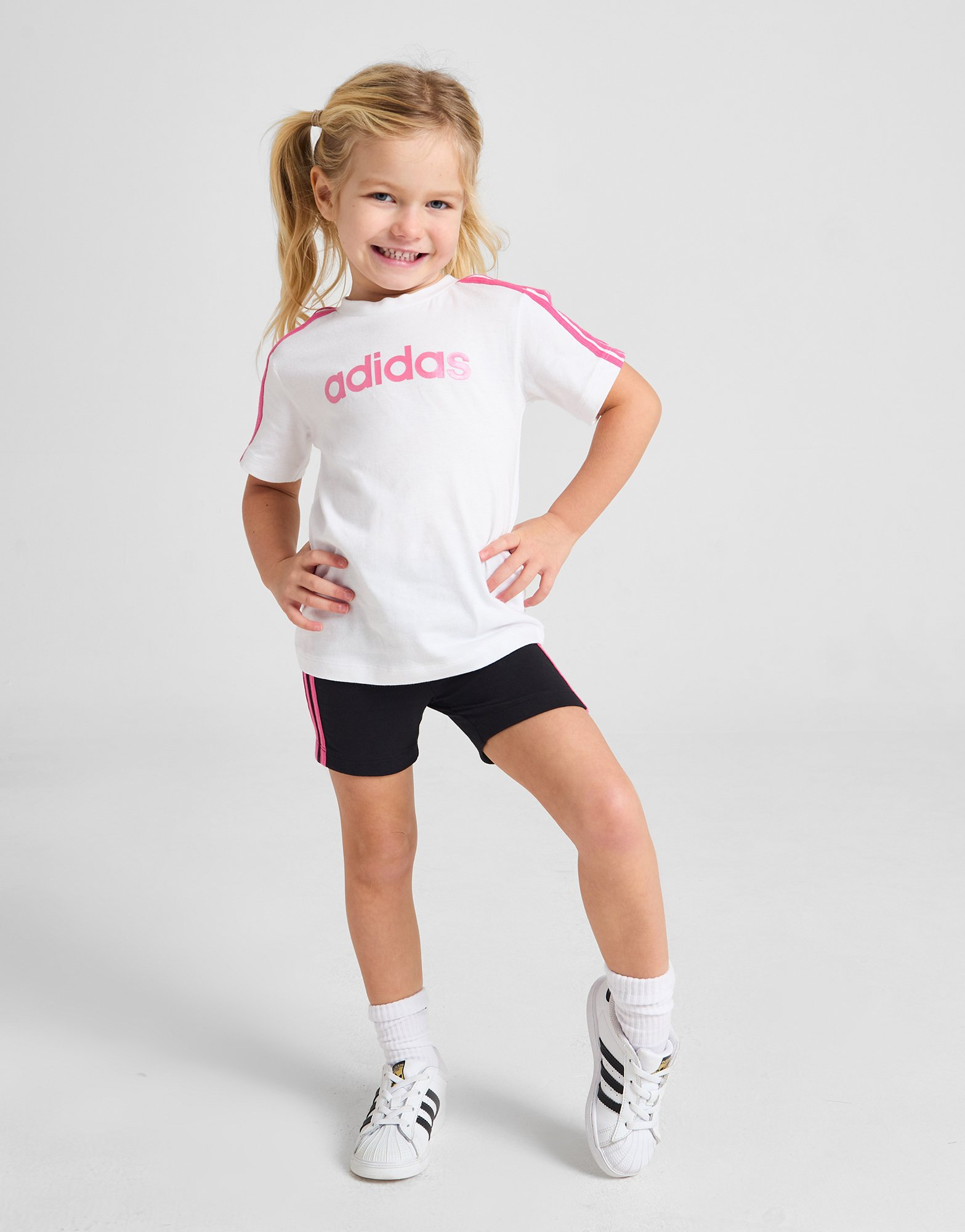 adidas Ensemble T-shirt/Short Linear Bébé