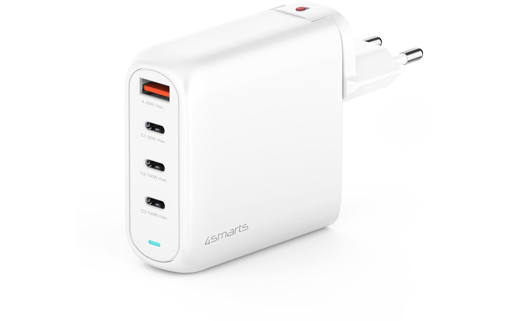USB-Wandladegerät Flex Pro 100 WKraftvolles Ladegerät mit vier Schnellladeanschlüssen