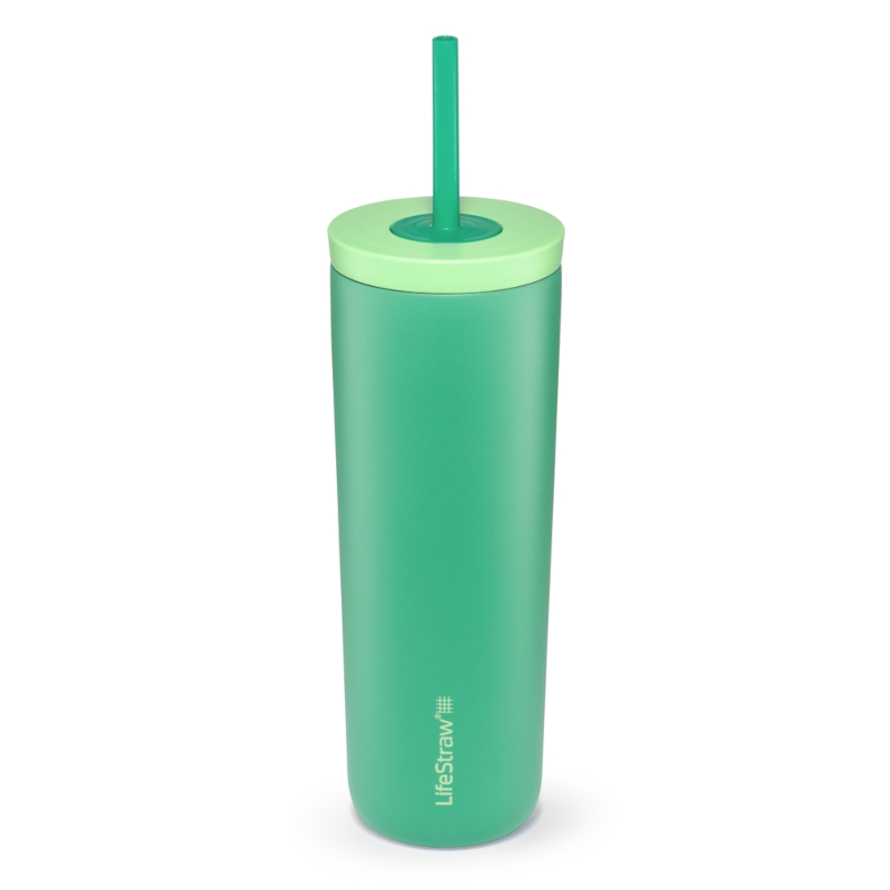 LifeStraw Go Tumbler 500 ml RVS waterfilterfles - Green