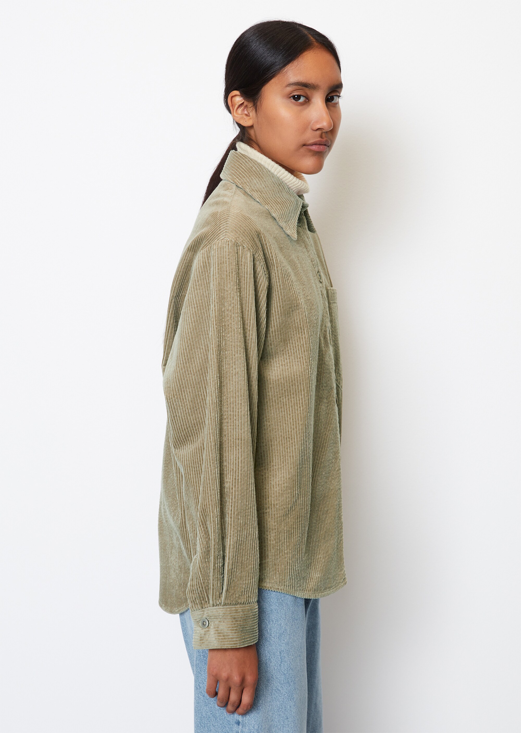 Cordhemd relaxed aus Organic Cotton