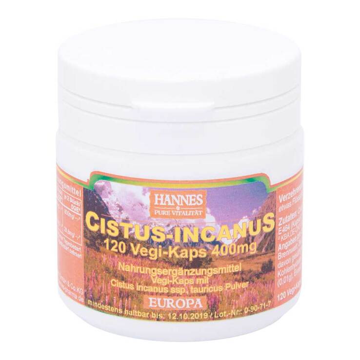 Cistus Incanus Vegi-Kaps 400 mg, 120 St