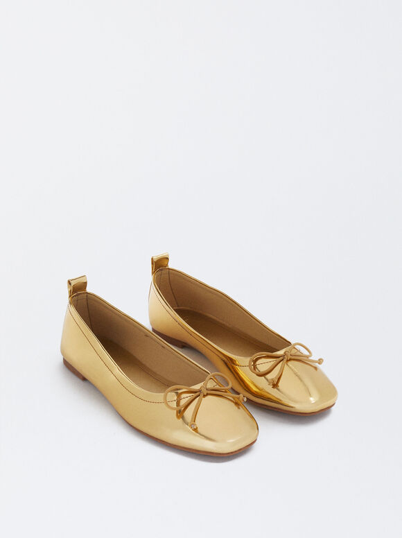 Dançarinas com laço - Dourado