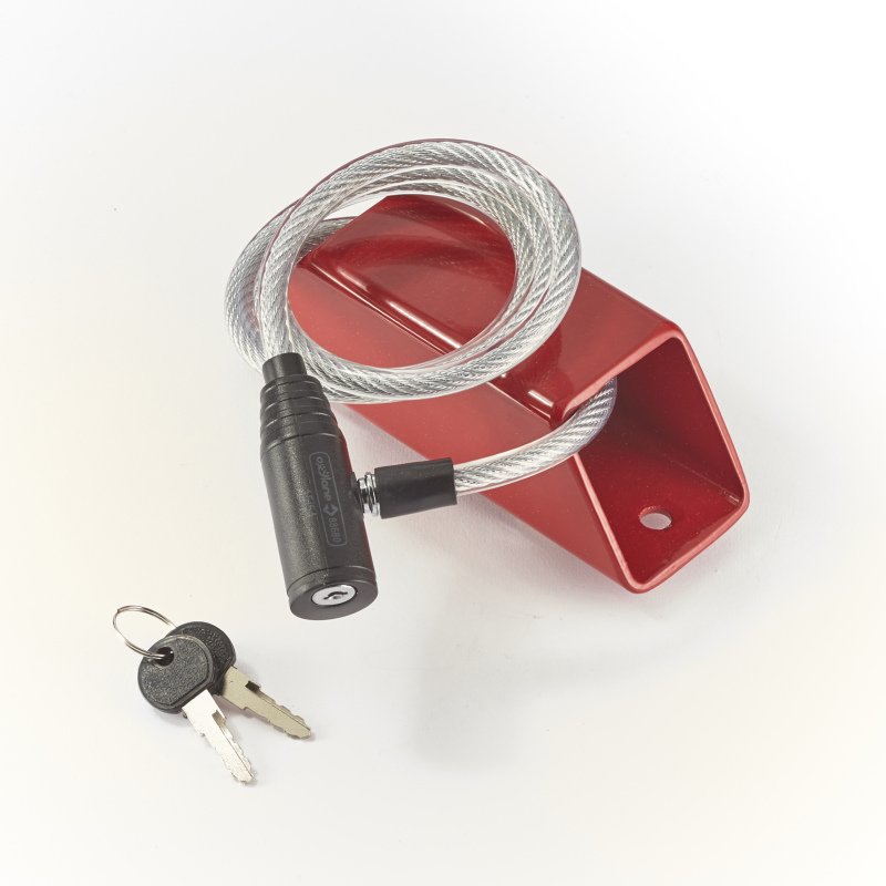 Sabot d'ancrage et câble antivol
