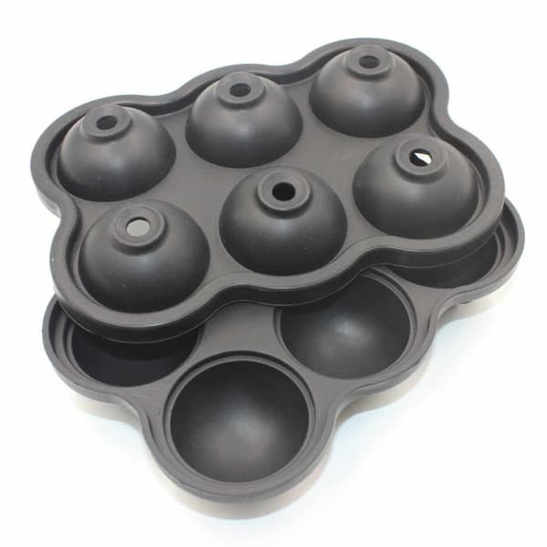 2-Pack 6 runde isbiter Silikon isform iskuler