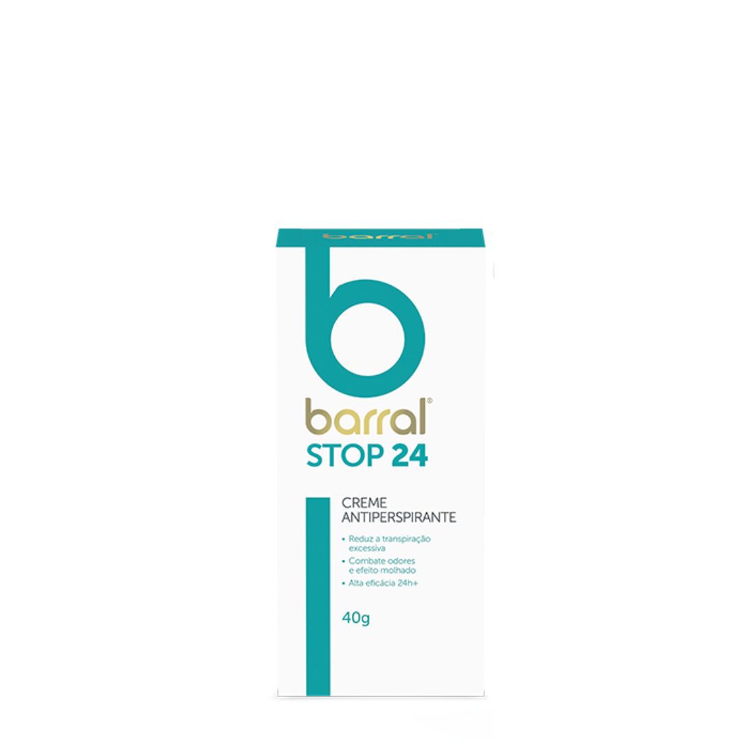 BARRAL  STOP 24 Creme Antiperspirante - 40gr