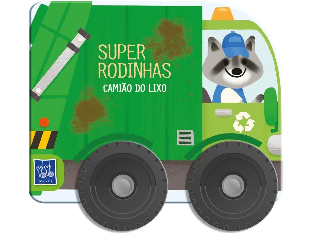 LIVRO SUPER RODINHAS CAMIÃO DO LIXO