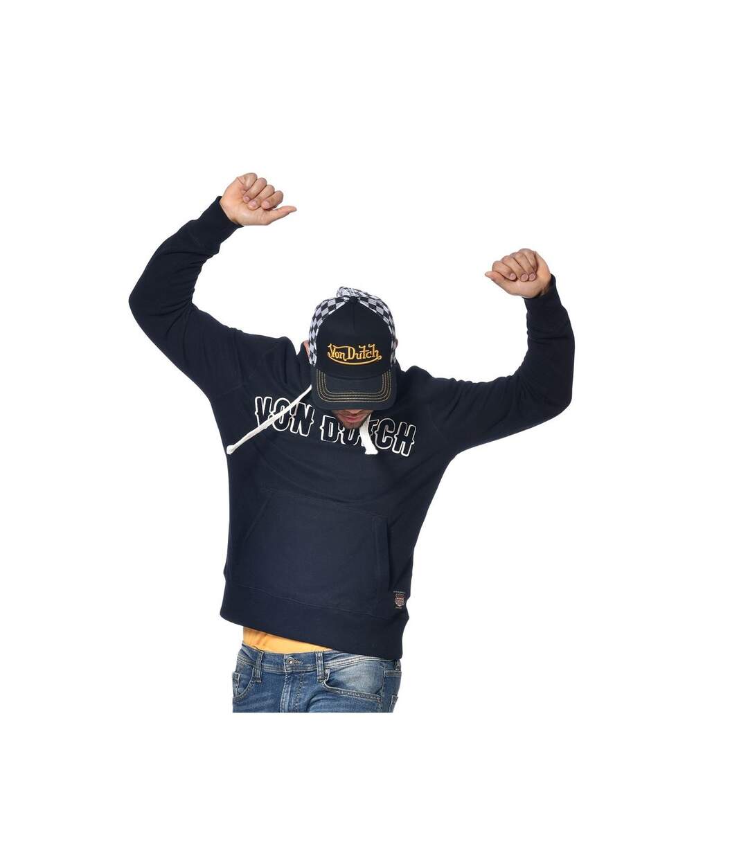 Sweat à capuche doublure sherpa homme Must